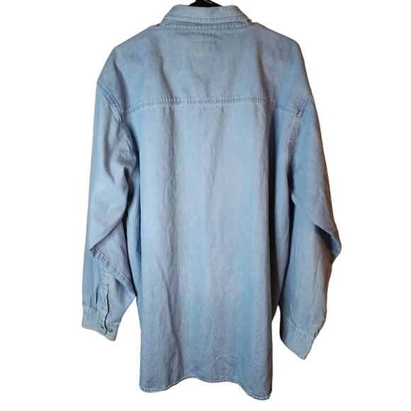 UK Blue Generation Shirt Mens XL Denim University of Kentucky Wildcats Retro VTG - Picture 3 of 9